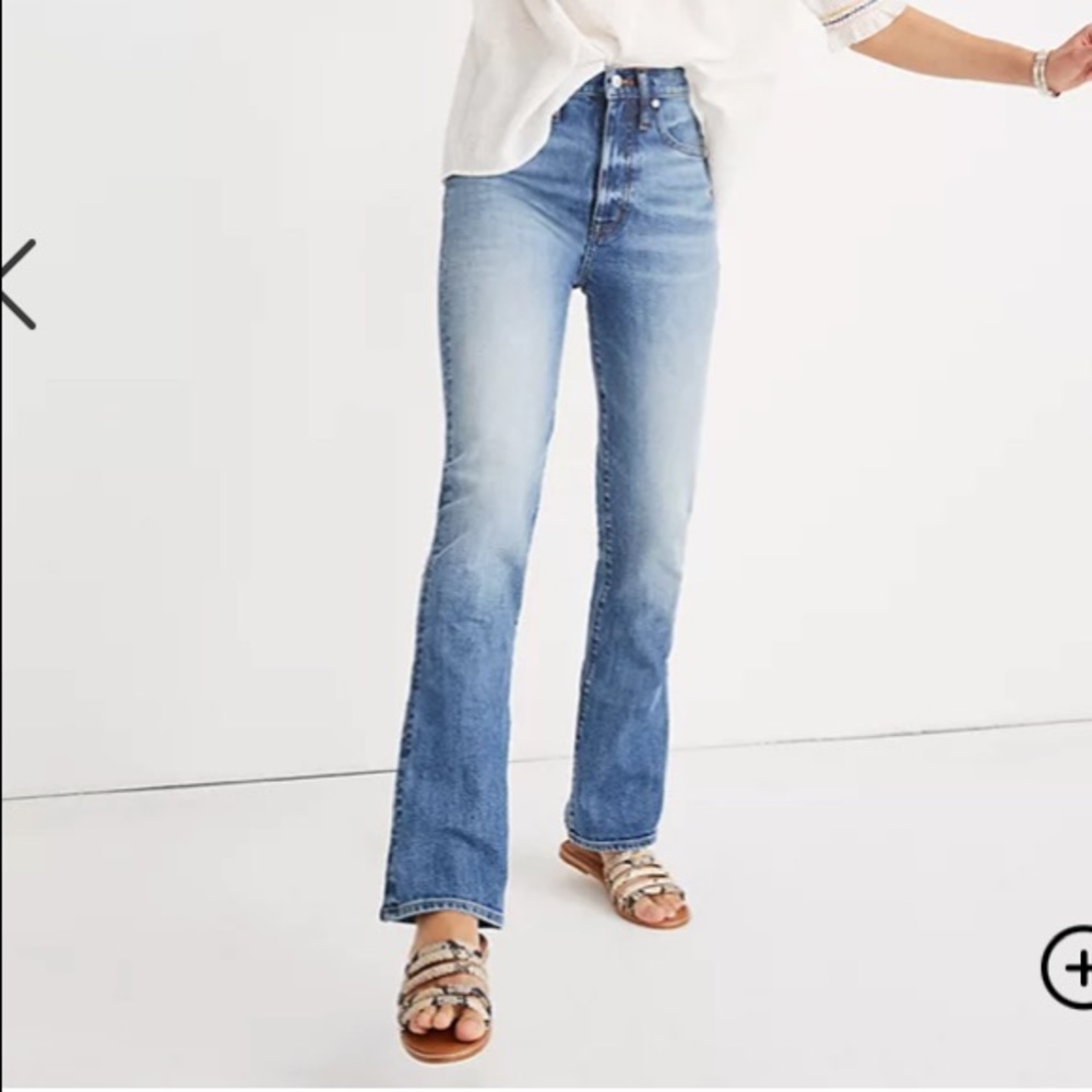 {madewell} Skinny Flare Jeans in Kenwick Wash